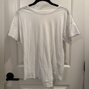 Madewell Cotton Perfect Crewneck Tee, Large